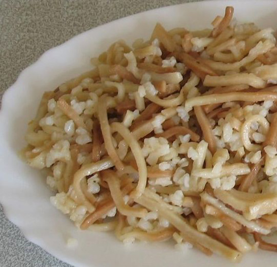 Erişte pilavı